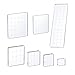 Produktbild 7 Stück Acryl Stempelblock, Acryl Stempelblock Set, Acryl Stempelblock Mit Griff, Acryl Stempelblock Mit Gitterlinien, für Scrapbooking Handwerk Machen, DIY Handwerk Ornamente
