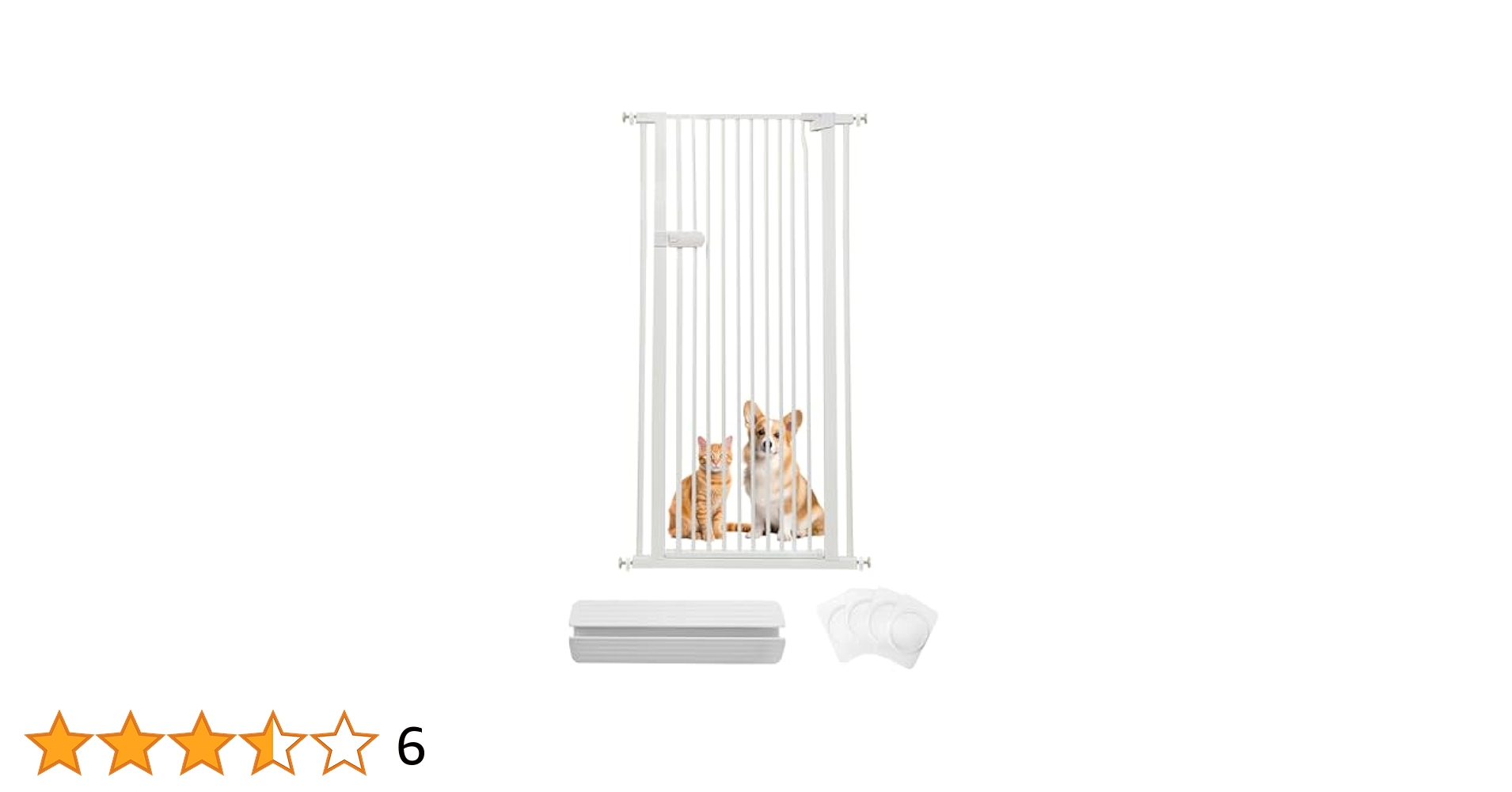 Amazon.co.jp: RAKU ペットゲート 猫 高さ155cm 隙間間隔3.5cm