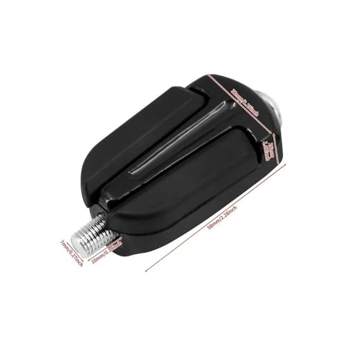 Repose pieds moto sélecteur de vitesse pour éviter les glissements en Sportster et Dyna