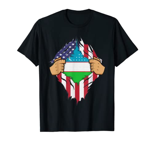 UZBEK FLAG UZBEKISTAN Men Women Kids Gift T-Shirt
