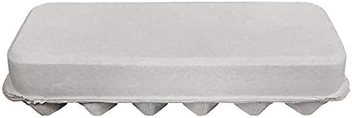 Miniatura 4 de Cartón de pulpa de papel plano en blanco de 12 huevos - Cartones de huevos a granel (25)