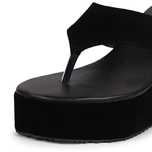 Image of DB Cooper Fashion Platform Wedges Casual Heels Sandals Comfortable and Stylish Women & Girls