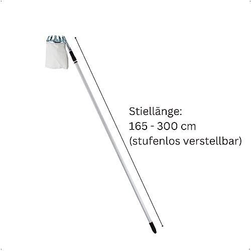 Obstpflücker Rekord mit Teleskopstiel und 16 cm Durchmesser