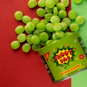 Image of CandyVille Frootfab Candy Tin Combo Pack (Pack Of 3) | Each Of Orange, Kachcha Mango And Guava Flavoured Candies | Mix Fruit Candies | Candy Pack | Sweets In Tin, 1020 Gram