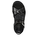 Vionic Women's Mar Sandal, Black Leather, 9.5
