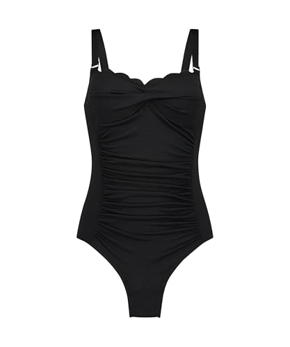 Hunkemöller Badeanzug Scallop - Nero - 42