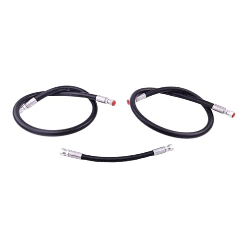 Image of HOLDWELL Hydraulic Hose kit 8 inch 36 inch 42 inch compatible with Fisher HD2 & HDX Snowplow 1 /4'' 3 /8in'' Receiver