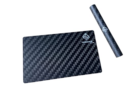TORNADO´S Kit BLACK de tarjeta y tubo en fibra de carbono. Durabilidad y flexibilidad para la mejor experiencia de uso al vinilar sobre distintas superficies.