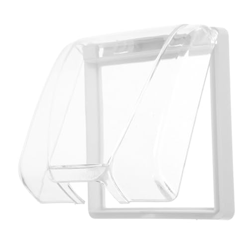 Gatuida Wasserdichte Steckdosenabdeckung Transparent Modell Schutzgehäuse Spritzwassergeschützt Für Badezimmer Feuchtraum Steckdosenschutz Kunststoff Robust Kleben Ohne Werkzeug Gatuida Wasserdichte Steckdosenabdeckung Transparent Modell Schutzgehäuse Spritzwassergeschützt Für Badezimmer Feuchtraum Steckdosenschutz Kunststoff Robust Kleben Ohne Werkzeug
