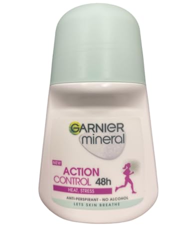 Pack de 4 desodorantes Garnier Mineral Roll On 50 ml miniatura 1
