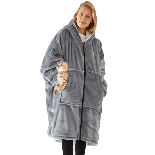 Sudadera Manta Mujer - Sudadera con Capucha Manta Hombres Y