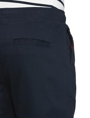 Image of FYLTR Men's Taper Fit Stretch Cotton Joggers with Elasticated Waistband & Drawstrings