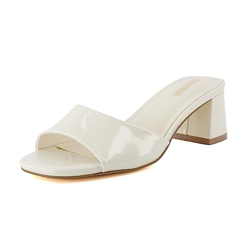CUSHIONAIRE Women's Taboo one band dress sandal with +Memory Foam and Wide Widths Available