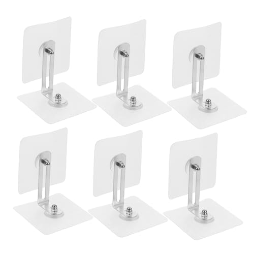 WHAMVOX Bookcase Wall Anchors Adhesive Furniture Anchor No Drill for Dresser and Cabinet Safety