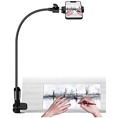 AFAXINRIE Gooseneck Phone Holder for Filming Cover