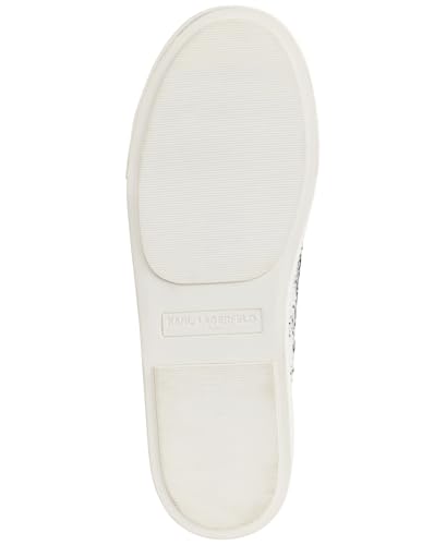 Image of Karl Lagerfeld Women's Cate Pins Tweed Lace up Sneaker