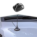 Amayum Radio Antenna Base Trim Cover Exterior Decoration Kit Fit for Ford F150 Raptor...