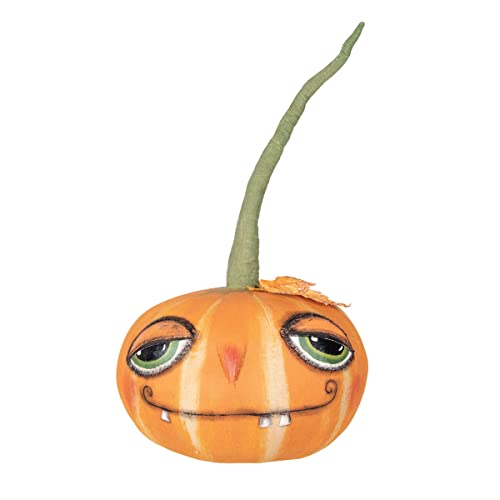 GALLERIE II Halloween Jack Pumpkin Head Jack-o'-Lantern Harvest Folk Art Doll Collectible, Joe Spencer Gathered Traditions Figuras de decoración del hogar Figuras Naranja