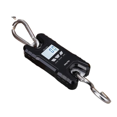 N[XP[ 150/300/500kg  ݂艺 dʃtbN Steelyard |[^u LCD dqfW^ HƗpN[XP[ u _ Hp(500kg-Black)