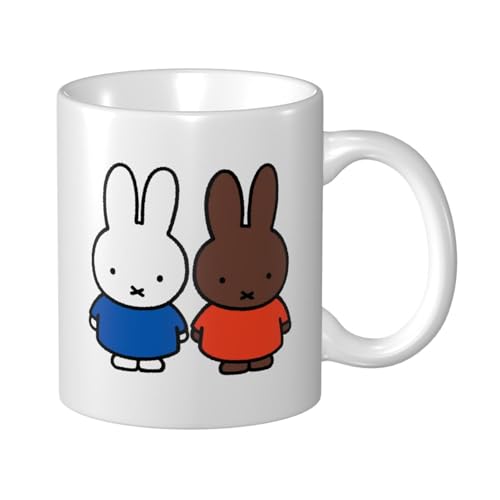 マグカップ 大容量 330ml 陶器 耐高温 耐冷 ミッフィー 電子レンジ対応 おしゃれ 大きめ おもしろい おしゃれ 贈り物 子ども 男女兼用