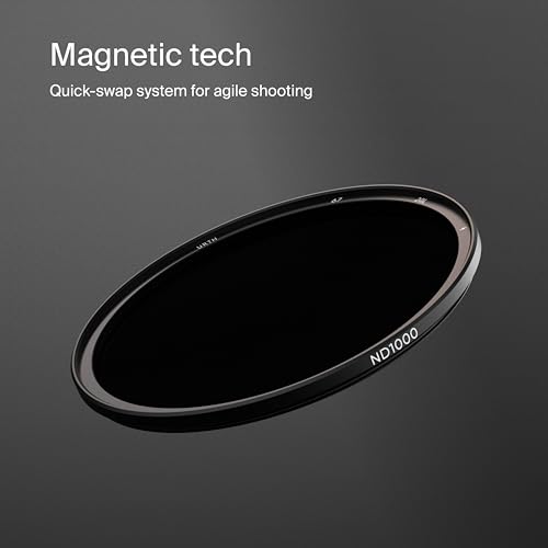 Urth 39mm Magnetic ND1000 (10 Stop) Lens Filter (Plus+) - 20-Layer Nano-Coated, Ultra-Slim Neutral Density Camera Lens Exposure Filter - Image 2
