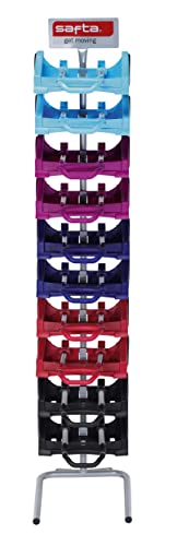 safta Carro EVOLUTION Para Mochilas Escolares Plegable Ligero Resistente Diseño Único 400x280x850mm, Multicolor x 10