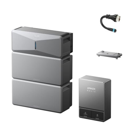 Anker SOLIX E10, Smart Inlet Box and Extra Battery, 12kWh-90kWh