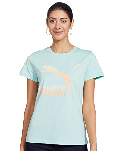 Image of Puma Crew Neck Regular Fit T-Shirt for Womens