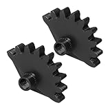 Kuntesetty 2x Heizungsgitter Teile für ASU15RLS2 Direkt Ersetzen 9319292014, Schwarz