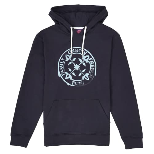 OXBOW Homme Sweatshirt à Capuche, Deep Marine, L