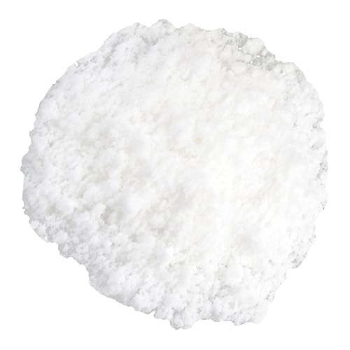TINEASUR 500g Fake Snow Decorations for Christmas Village Lightweight Artificial Snow for Holiday Decor Theme Parties and Craft Projects for Creating Snowy Atmosphere
