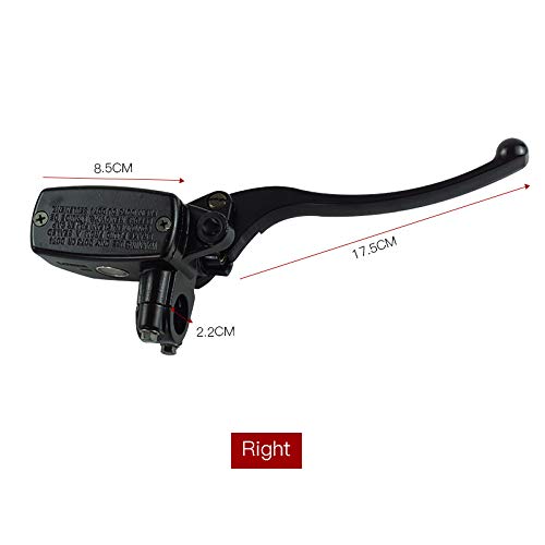 Leva frizione freno moto Leva della pompa idraulica per motocicletta con cilindro freno anteriore da 7/8" e 22 mm