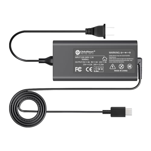 Amazon.co.jp: Dell対応 USB-C ACアダプター 20V 3.25A 65W 交換用充電