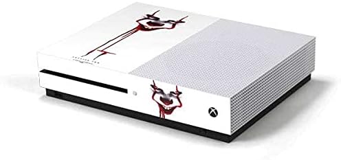 Skinit Decal Gaming Skin Compatible with Xbox One S Console - Officially Licensed Warner Bros Pennywise Bloody Design