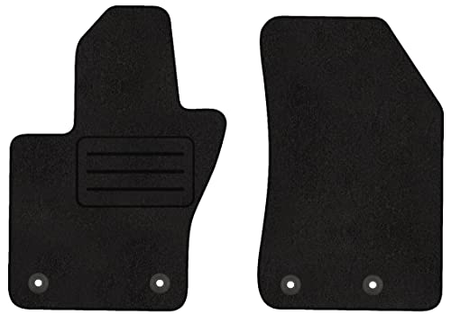 Vorne Velour Fußmatten Satz für Jeep Renegade (ab 2014) - 2-teilig - Passgenau