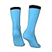 XZDZDX Flag of Saint Lucia Polyester Mid-Calf Socks 2 Black-1 for Unisex - Skin-Friendly Elastic Fashion Crew Socks