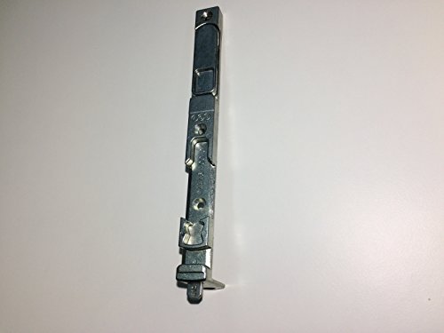  CATENACCIO AGB SOVRAPPOSTO PER FINESTRE LUNGHEZZA 180mm LARGHEZZA 18mm SPESSORE 9mm ZINCATO BIANCO