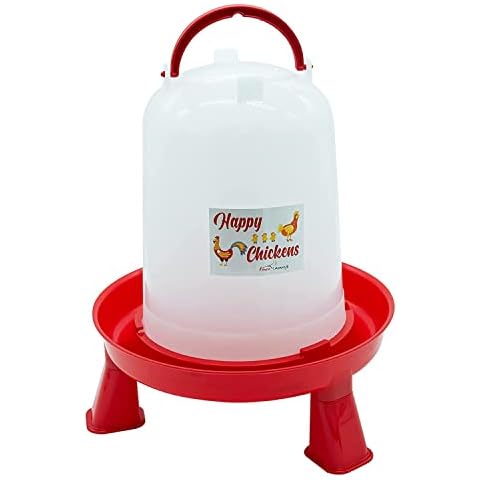 Bebedero Aves con Patas (5 litros) Happy Chickens Cover