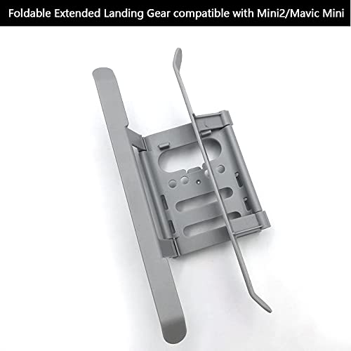Hossom Faltbare Landing Gear, Erweitertes Landegestell, Mini 2 Landefüße, Fahrwerk Quick Release, Landefüße Zubehör für… – Bild 8