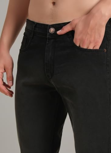 Image of Vogaan Regular Fit Stretchable Jeans for Men | Men's Stylish Denim Cotton Pants