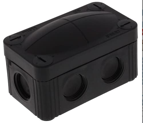 Wiska Combi 206 Junction Box 85x49x51mm Black