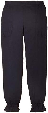 Amazon モンクワ 綿ガーゼパンツ レディース Mk 3l 008 ネイビー ロングパンツ 通販
