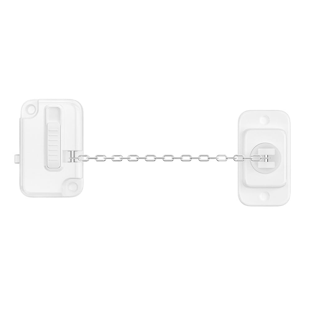 Aundhegrtt Self-Adhesive Window Security Locks, Adjustable for UPVC& Wooden Frames, No Drilling Required
