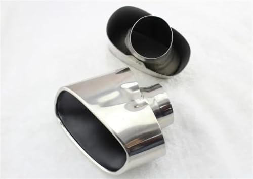 Embouts d'échappement en inox chromé pour BMW X5 E70 2000-2016
