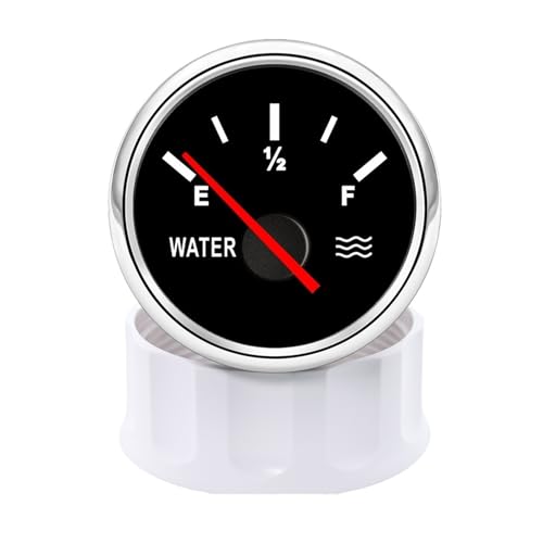 �Ԃ��o�b�N���C�g 2 "52MM ���ʌv 0-190ohm/240-33ohm ���^���N���[�^�[�C���W�P�[�^�͈� E-1/2-F ���b�g�p(0-190ohm BS)