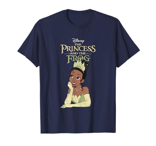 Disney The Princess and The Frog Iconic Tiana Chest Poster T-Shirt