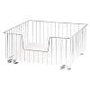 bremermann Kastmand, 50 cm breed, telescopische bodem met legplank, keukenlade (chroom)