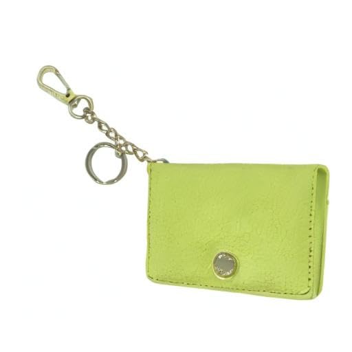 Steve Madden Bfold Clip On Card Case Wallet with Keyring (Lemon Bite)4