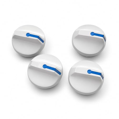 Image of Washing Machine Knob Set Compatible with Samsung Semi-Automatic Washing Machine (Set of 4) | Dryer & Drain Timer Switch Button Knob | Replacement Parts & Accessorie