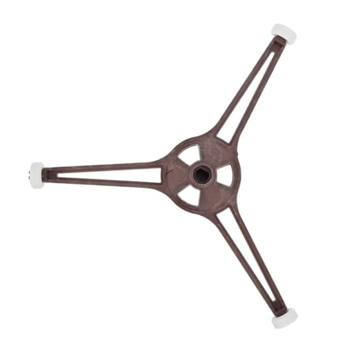 Homeponnew Piatto girevole per microonde per anello e rullo di supporto triplo, supporto guida per telaio piatto da 24,5 cm, parte di ricambio per forno a microonde